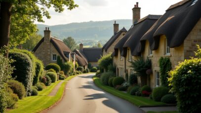 Ellen DeGeneres e Portia de Rossi nel Cotswolds