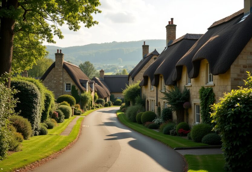 Ellen DeGeneres e Portia de Rossi nel Cotswolds