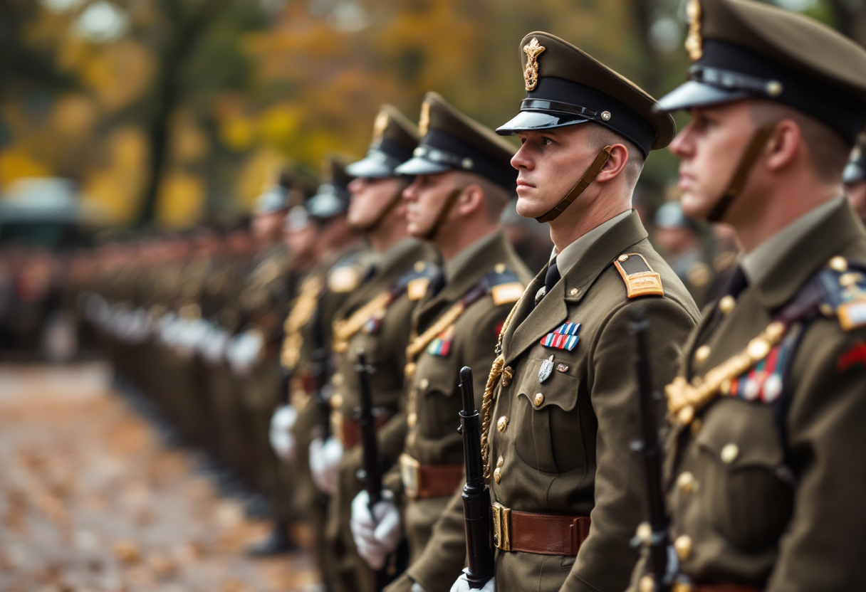 Prince William in military uniform with Welsh Guards