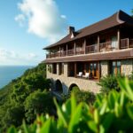 Stunning view of Rockhouse in Jamaica's tropical paradise