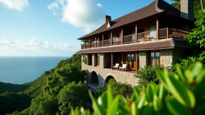 Stunning view of Rockhouse in Jamaica's tropical paradise