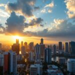 Miami skyline showcasing tech and art developments