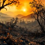 Impact of geoengineering on wildfires in California