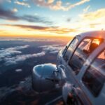 Kamala Harris during historic flight event