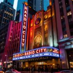 Hugh Jackman performing live at Radio City Music Hall