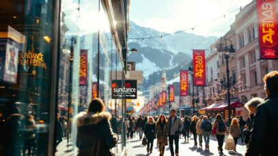 Immagine del Sundance Film Festival 2025 con film e artisti