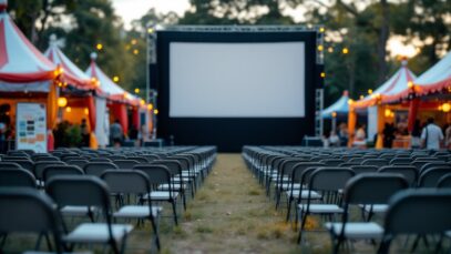 Immagine del Sundance Film Festival con opere cinematografiche