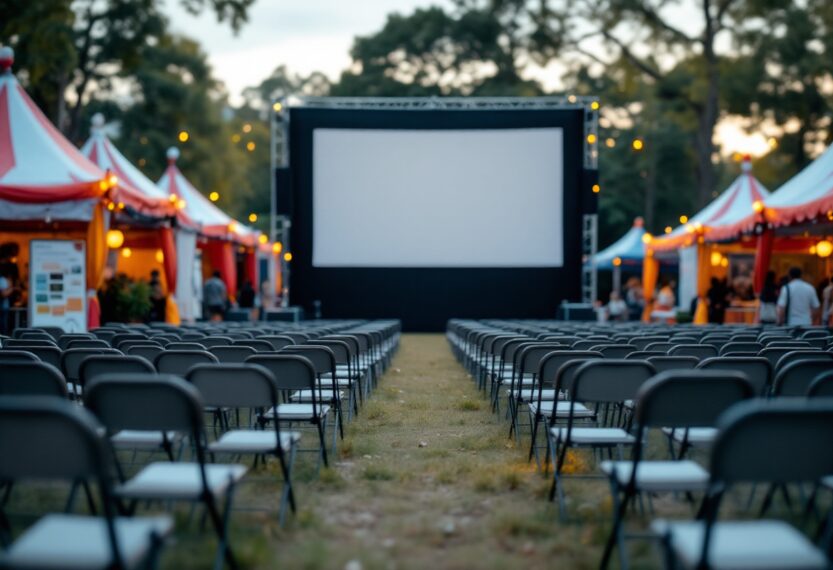 Immagine del Sundance Film Festival con opere cinematografiche